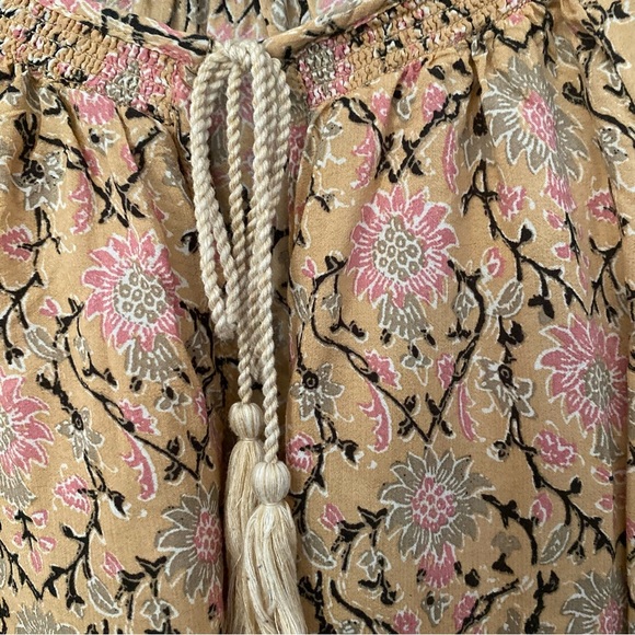 Paisley Floral Boho Blouse sz Small – Lucky Brand - Picture 3 of 10